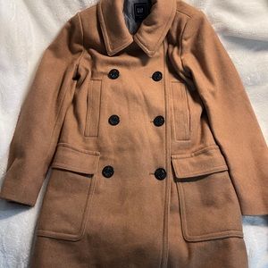GAP Double - Breasted Wool Coat
